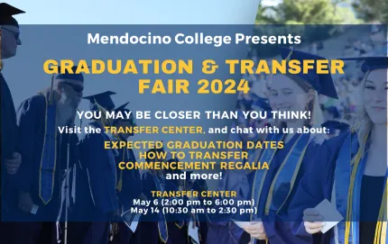 Graduation & Transfer fair 2024 flyer