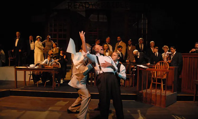 Mendocino College Production of Inherit the Wind