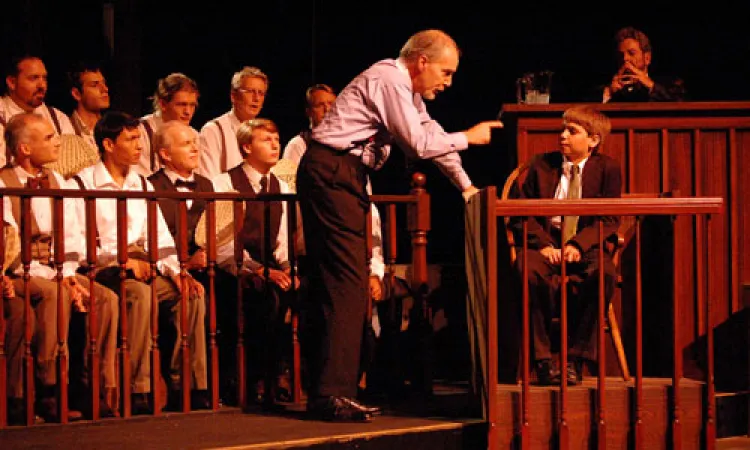 Mendocino College Production of Inherit the Wind