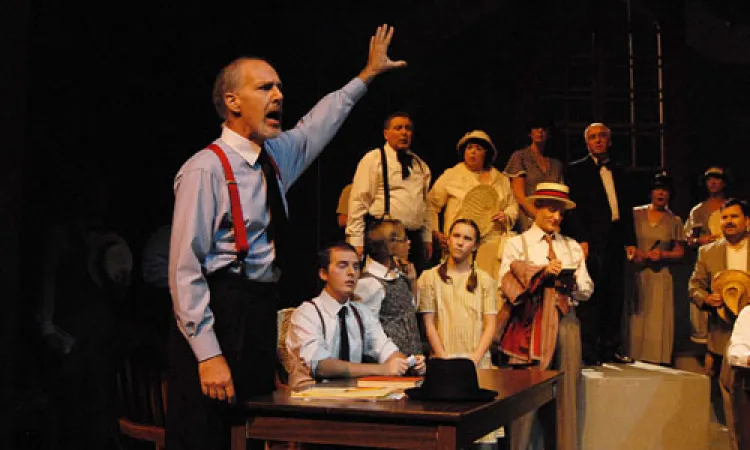 Mendocino College Production of Inherit the Wind