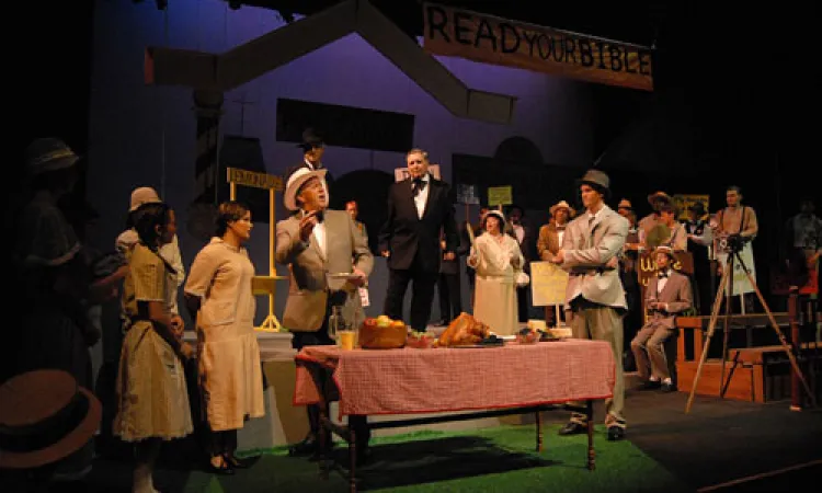 Mendocino College Production of Inherit the Wind