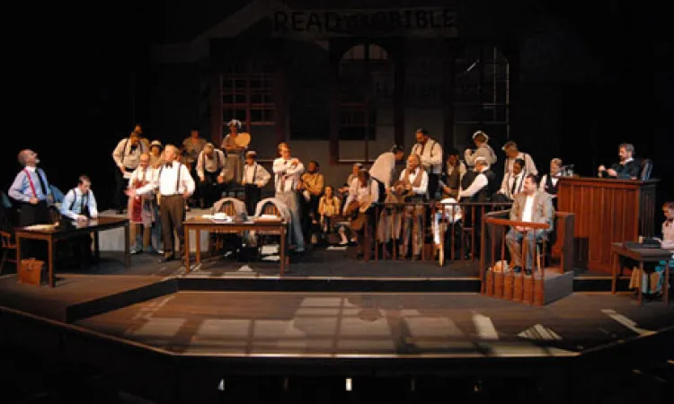 Mendocino College Production of Inherit the Wind