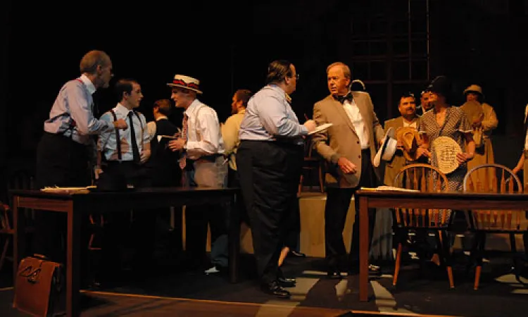 Mendocino College Production of Inherit the Wind