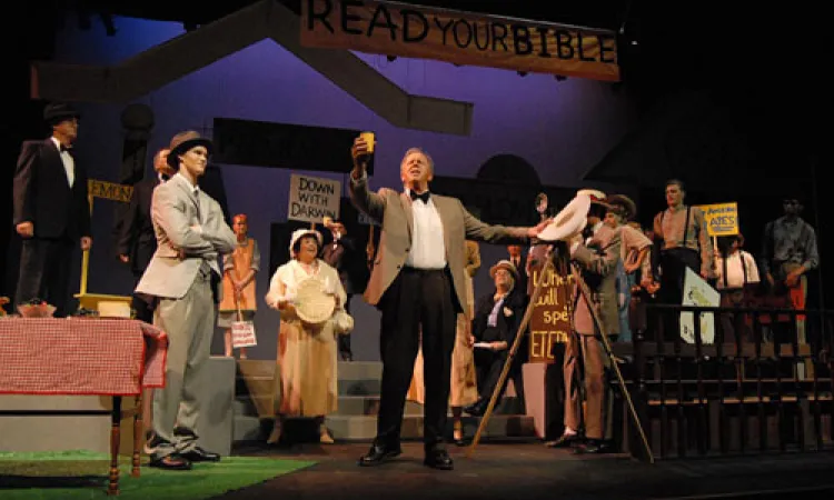 Mendocino College Production of Inherit the Wind