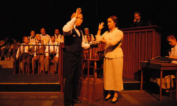 Mendocino College Production of Inherit the Wind