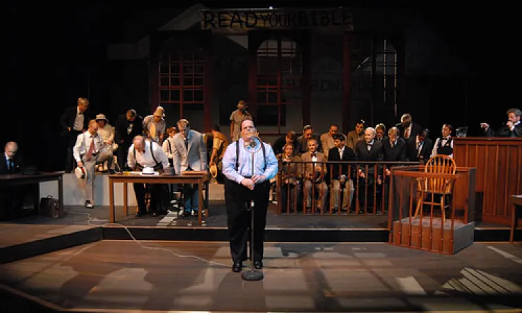 Mendocino College Production of Inherit the Wind