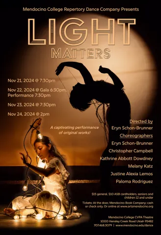 Light Matters Dance flyer